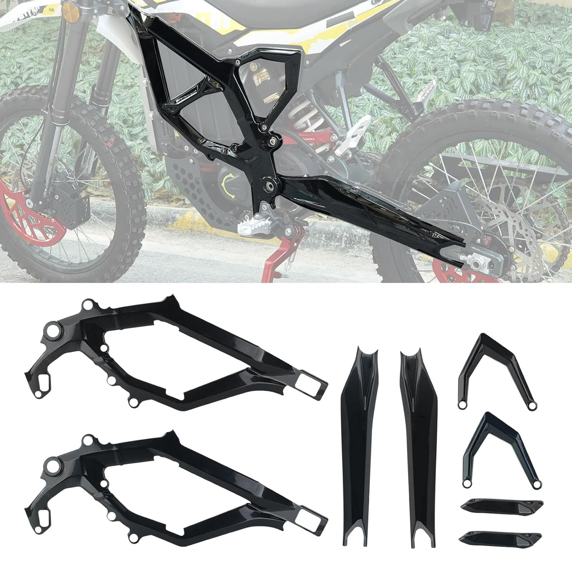 Surron Ultra Bee Frame Gaurds – Rolled Racing