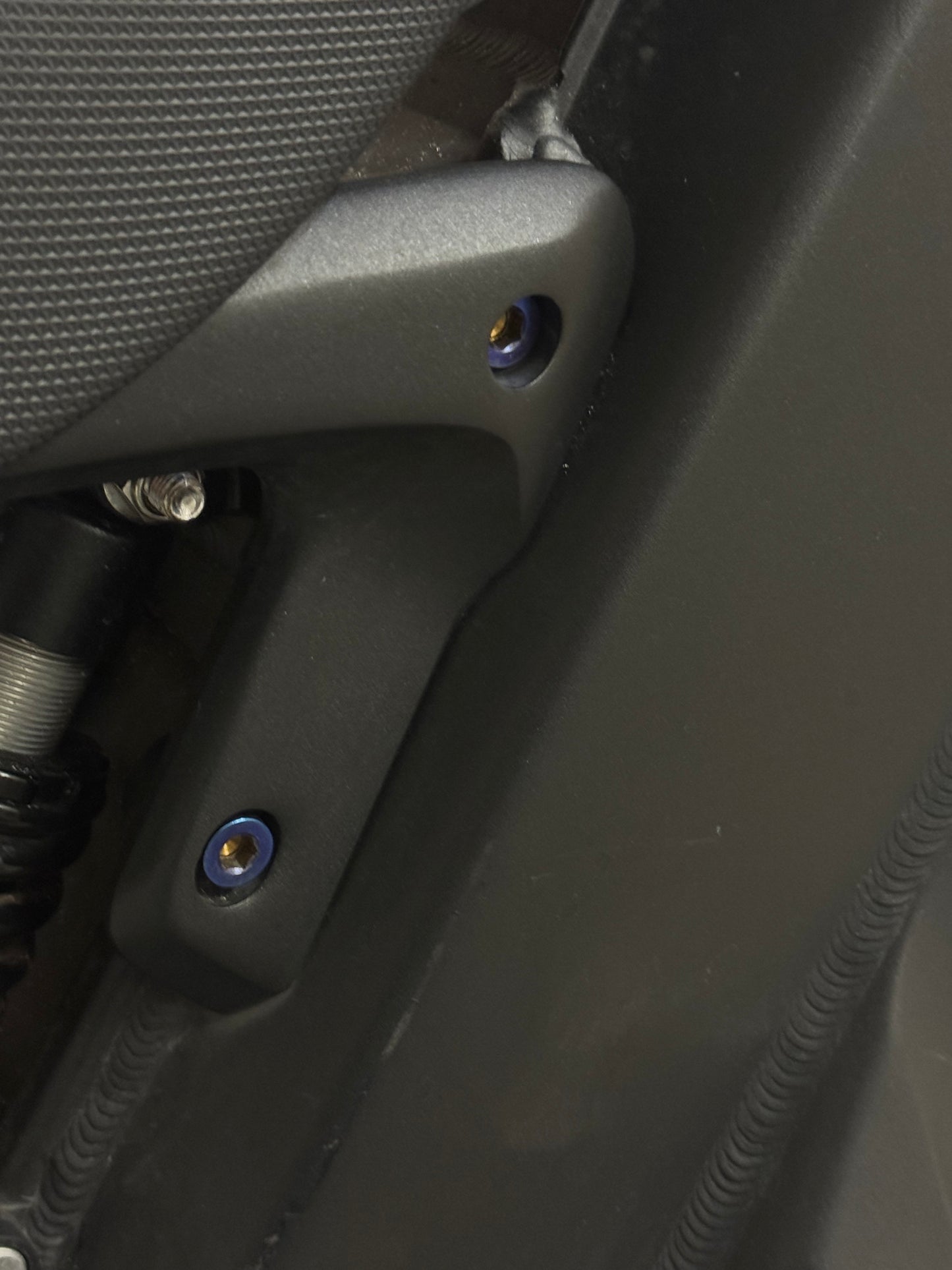 Talaria X3 subframe titanium bolts