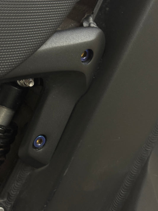 Talaria X3 subframe titanium bolts