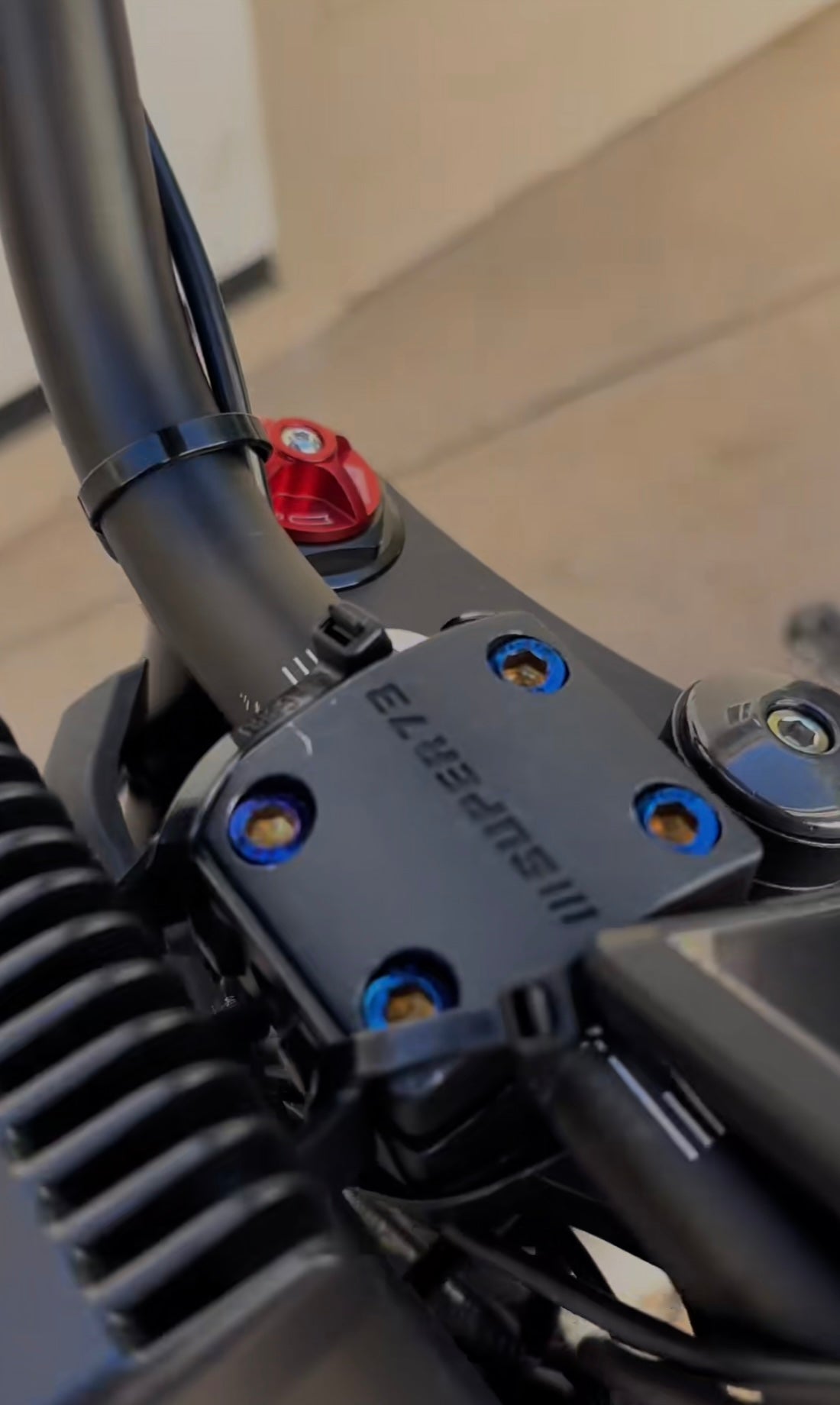 Super 73/Ridstar/Macfox Direct Mount Titanium