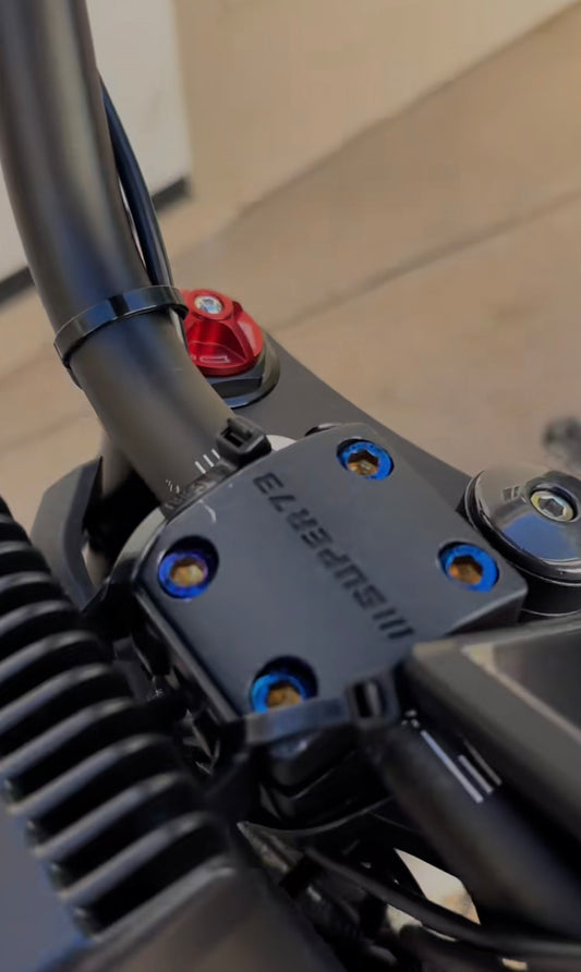 Super 73/Ridstar/Macfox Direct Mount Titanium
