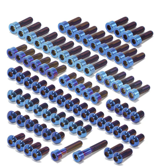 Titanium Full Screws Bolts Kit for Sur-Ron Light Bee X / Segway X160 X260 / 79Bike Falcon M